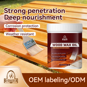 <span class=keywords><strong>Vernis</strong></span> liquide acrylique à base d'eau pour bois, idéal pour l'extérieur, pour la rénovation et le changement de couleur des meubles, application au pinceau - Product Image 4