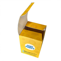 Boîte en papier kraft en gros d'usine, boîte d'emballage personnalisée avec logo, boîte en papier recyclé