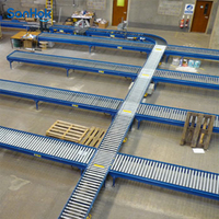 Maßgefertigtes Halbautomatisches Hochleistungs-Förderband-Sortiersystem mit Einstellbarer Geschwindigkeit für Kartonagen in der Logistik