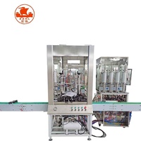 Machine de remplissage de bombes aérosol automatique machine à aérosol entièrement automatique joint de remplissage de liquide boîte de conserve aérosol sertissage et remplissage de gaz