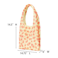 Sac fourre-tout décontracté en néoprène personnalisé pour femme, léger, respirant, grande capacité, en maille aérée, pour voyage et shopping - Double poignée