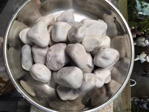 Pierres de gravier de galets dégringolées en blanc crème moderne du fournisseur du Vietnam - Product Image 6