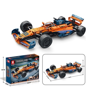 Reobrix 1:8 Control Remoto F1 Modelo SF71H Fórmula Modelo de Carreras Fórmula Uno Modelo de Coche BloBuilding Blocks Sets Niños Regalo de Cumpleaños - Product Image 6