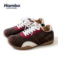 Nouvelles baskets décontractées en daim PU 35-40 pour femme, idéales pour la marche quotidienne, motif léopard noir et rouge