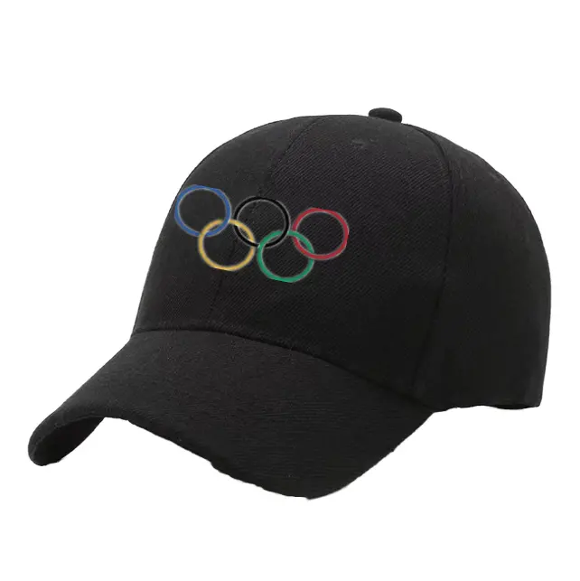 Paris chapeau de sport coton polyester casquette de baseball logo personnalisé promotionnel chapeau de papa pas cher