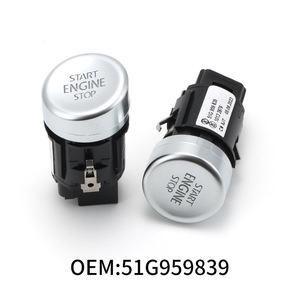 Botón de Encendido/Apagado del Motor 51G959839A para Volkswagen Golf Sportsvan, Interruptor de Encendido sin Llave, Material ABS - Product Image 4