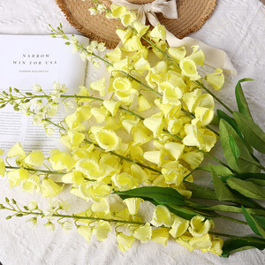 ดอกลิลลี่ออฟเดอะแวลลีย์ประดิษฐ์ ดอกไม้พลาสติก คุณภาพสูง เหมาะสำหรับตกแต่งงานแต่งงานและบ้าน - Product Image 6