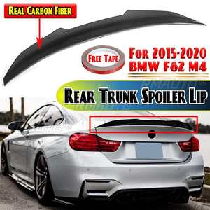 Aileron arrière en fibre de carbone véritable style PSM pour BMW F82 M4 2015-2020, kit carrosserie pour coffre arrière, accessoires auto - Product Image 1