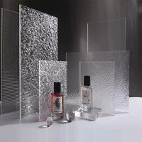 Feuille acrylique décorative de diffuseur de lumière de panneau de mur de bulle d'eau formes acryliques