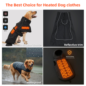 Ropa Térmica para Perros de Alto Rendimiento OEM, Abrigos Calefactables Portátiles para Perros, para Paseos Diarios, Senderismo, Ropa Impermeable para Mascotas para Perros Medianos y Pequeños - Product Image 2