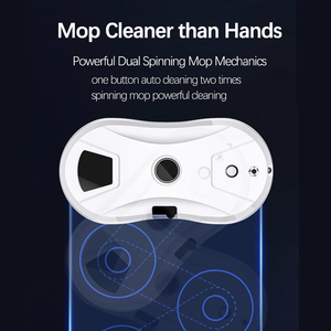 Robot Limpiacristales Automático para el Hogar W14S, Aspiradora de Vidrios con Control Remoto, 3 Tipos de Modos de Limpieza - Product Image 4