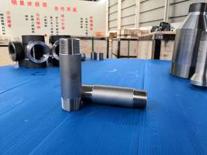 Smls nhà máy bán ASME b36.10m thép carbon ASTM <span class=keywords><strong>A106</strong></span> gr. B 1/2 "Nam núm vú ren kết thúc giả mạo phụ kiện đường ống Ống núm vú - Product Image 6