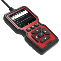 Lector de código OBDII V519, herramienta de escaneo de diagnóstico de coche, probador de voltaje de coche, escáner de código de falla del motor, probador de carga, herramienta de diagnóstico