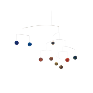 Conception la plus vendue à faible coût système solaire de suspension multicolore en plastique décorer décoration de pendentif Autre décoration de la maison - Product Image 1