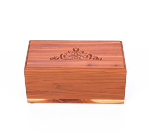 Wholesale Factory Funeral <strong>Pet</strong> Cedar Wood Urna <strong>Box</strong> for Dog and Cat <strong>Ashes</strong> Cremation <strong>Box</strong> <strong>Pet</strong> Urn Cedar Wood - Product Image 2