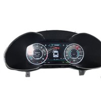 Pour Audi Q3 : Tableau de bord LCD de rechange avec conception Plug and Play, affichage du compteur de vitesse et des données de conduite