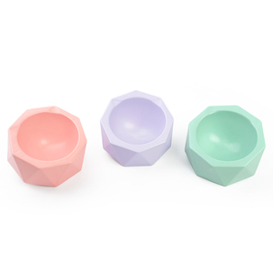 Cuenco de cerámica multiangular para mascotas, Bol de Estrellas Múltiples, suministros para mascotas - Product Image 4