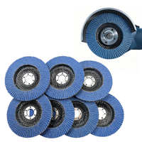 Disque à lamelles en zircone Dongtai 100 mm 115 mm de haute qualité avec support en fibre de verre, disque de polissage haute dureté pour acier inoxydable pour meuleuses