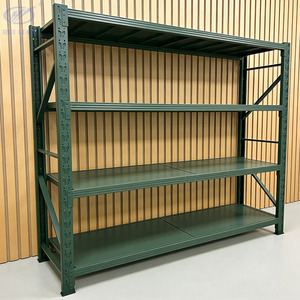 Étagères de garage réglables sans boulons, légères/moyennes charges, en acier laminé <span class=keywords><strong>à</strong></span> froid, revêtement poudré, empilables, pour <span class=keywords><strong>palettes</strong></span> - Product Image 1