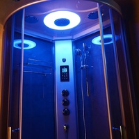PTB Offre Spéciale acrylique de haute qualité cabine de douche debout libre cabine de douche en verre