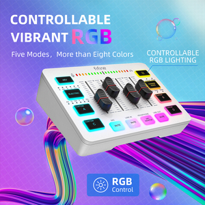 FIFINE SC3 ポッドキャストオーディオサウンドカードミキサー USB PC録音スタジオオーディオインターフェース ポータブルライブストリーミングXLRオーディオミキサー - Product Image 3