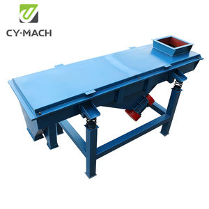 Mini machines mobiles de tamis vibrant linéaire d'agrégat pour le tri de grain de nettoyage de maïs de Teff de culture d'argile de sable sec de diamant - Product Image 3