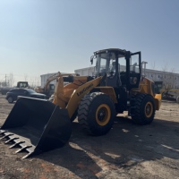 Chargeuse sur pneus Liugong 856H d'occasion, 5 tonnes, moteur fiable d'origine, avec accessoires, personnalisation disponible