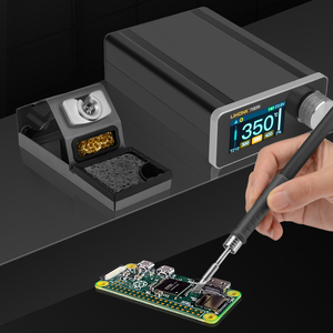 K9 2 en 1 150W Pantalla digital Smd Rework Estación de soldadura Estación de desoldar C210 C245 Soldador - Product Image 1