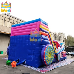Toboggan <span class=keywords><strong>Gonflable</strong></span> Commercial Robuste en PVC 0,55 mm avec Filet EN14960 Garantie 3 Ans Taille et Couleur Personnalisables pour - Product Image 6