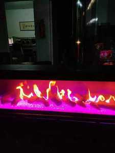 <span class=keywords><strong>Chimenea</strong></span> de Gas <span class=keywords><strong>LED</strong></span> Interior de 36 Pulgadas (914 mm) con Elegantes Luces <span class=keywords><strong>LED</strong></span>, Inserto de Acero Moderno para Calefacción en el Hogar u Hotel - Product Image 3