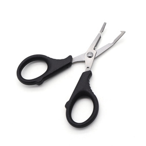 Fishing Scissors Stainless Steel Portable Multi Purpose With Ring Opening And Fish Control Function - Product Image 1