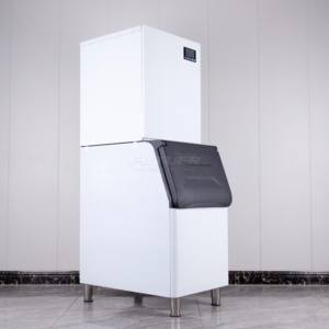 Máquina Comercial Industrial de Acero Inoxidable para Hacer Cubitos de Hielo, Procesamiento de Alimentos y Bebidas, Motor de Compresor de Bloques de Hielo, Engranaje Central - Product Image 2