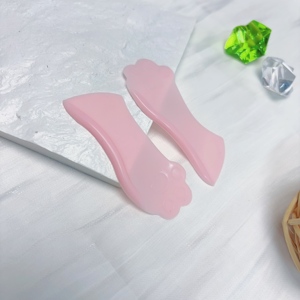 2 pièces Coussinets en silicone Patte de chat pour rehaussement de cils, courbure mixte, sans parfum, tiges de rehaussement des cils inférieurs, patchs pour cils - Product Image 3