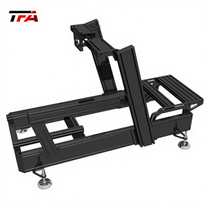 Kits de Cabina de Simulación de Carreras de Aluminio de Nuevo Diseño, con o sin Plataforma de Movimiento, para Juegos de Realidad Virtual, Simulador de Conducción de Automóviles, Precio - Product Image 1
