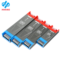Nouvelle alimentation électrique linéaire à découpage HUAHANG H-CT-12/24 pour intérieur, AC/DC 12V/24V, 100W-400W, efficacité 90%, garantie 3 ans, ISO9001
