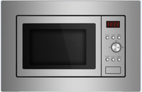Four à micro-ondes encastrable de haute qualité 20L 220V/50HZ, commande mécanique électrique, acier inoxydable, appareil de cuisine, verrouillage enfant
