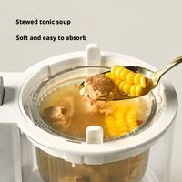 Robot culinaire électrique intelligent tout-en-un pour bébé, usage domestique, 350 ml, 400 W, verre borosilicate 304SUS, réservation 12 h, 3 vitesses, écran tactile