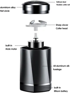 Компактная мини-электрическая бритва для мужчин портативное высокопроизводимое решение для бритья - Product Image 4