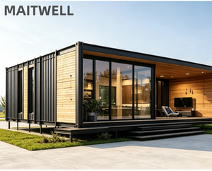 Casa Prefabbricata Modulare Pieghevole, Casa Mobile, Tiny House, Container House Personalizzata di Lusso a Basso Prezzo, Pronta per la Spedizione, con Pannelli Sandwich <span class=keywords><strong>in</strong></span> <span class=keywords><strong>Vendita</strong></span> - Product Image 2