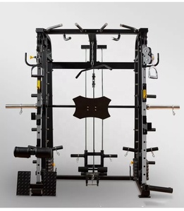 Équipement de fitness multifonctionnel en acier : Rack de musculation, Smith Machine, Rack à squats, Entraînement des muscles du tronc - Product Image 6