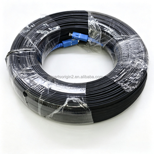 สายดรอปสำเร็จรูปแบบ Plug & Play สำหรับ FTTH ชนิด SC-SC Single Mode G652D พร้อมลวดเหล็ก 2 เส้น  ปลอกหุ้ม LSZH สำหรับใช้งานภายนอกอาคาร เพื่อการเชื่อมต่ออินเทอร์เน็ตผ่านใยแก้วนำแสง - Product Image 2