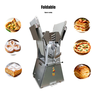 Sfogliatrice Professionale per Pasticceria, Laminatrice per Croissant, Rullo per Impasto <span class=keywords><strong>Pizza</strong></span> per Laboratori di Lavorazione Snack - Product Image 2