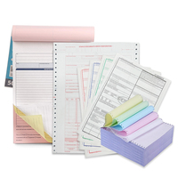 Ramette de papier autocopiant A4 Kingcolor NCR pour impression continue sur ordinateur, carnets de reçus autocopiants