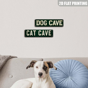 Letrero Metálico Retro Estilo Callejero con Diseño <span class=keywords><strong>de</strong></span> <span class=keywords><strong>Cueva</strong></span> <span class=keywords><strong>de</strong></span> Perro, Decoración <span class=keywords><strong>de</strong></span> Pared para Cuarto <span class=keywords><strong>de</strong></span> Perros, Área <span class=keywords><strong>de</strong></span> Mascotas, Patio Trasero, Regalo - Product Image 4