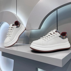Nouvelles baskets blanches à plateforme style universitaire printemps 2026 pour adolescents – Chaussures de sport tendance et décontractées - Product Image 3