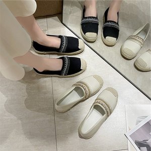 Scarpe basse da donna in tela stampata, slip-on, stile pescatore, casual, traspiranti, per il tempo libero - Product Image 5