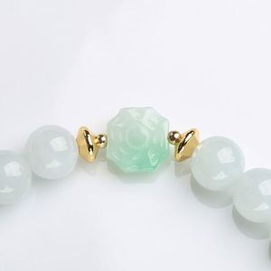 Bracelet en émeraude naturelle, agate rouge du Sud porte-bonheur, style ethnique rétro, petit pendentif goutte, bracelet tendance pour femme - Product Image 4