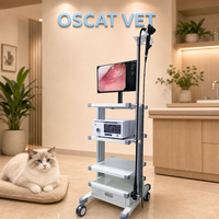 OSCAT Pet Medical Equipment EX-59 8mm Flexible Endoscope Full Kit with Biopsy Forceps and Pump for Small Animal Clinic