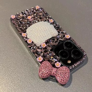 Coque de téléphone PC 3D Chat Diamant Ins Nouvelle Collection pour Apple <span class=keywords><strong>iPhone</strong></span> 16 15 14 Plus 13 12 <span class=keywords><strong>11</strong></span> Pro Max 17 Air 17 Pro Max - Ventes Flash - Product Image 4