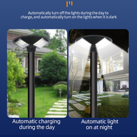 Lámpara Solar LED para Jardín, de Exterior, Comercial, con Control de Luz por Inducción, ABS, 300w 400w 500w, Venta al Por Mayor